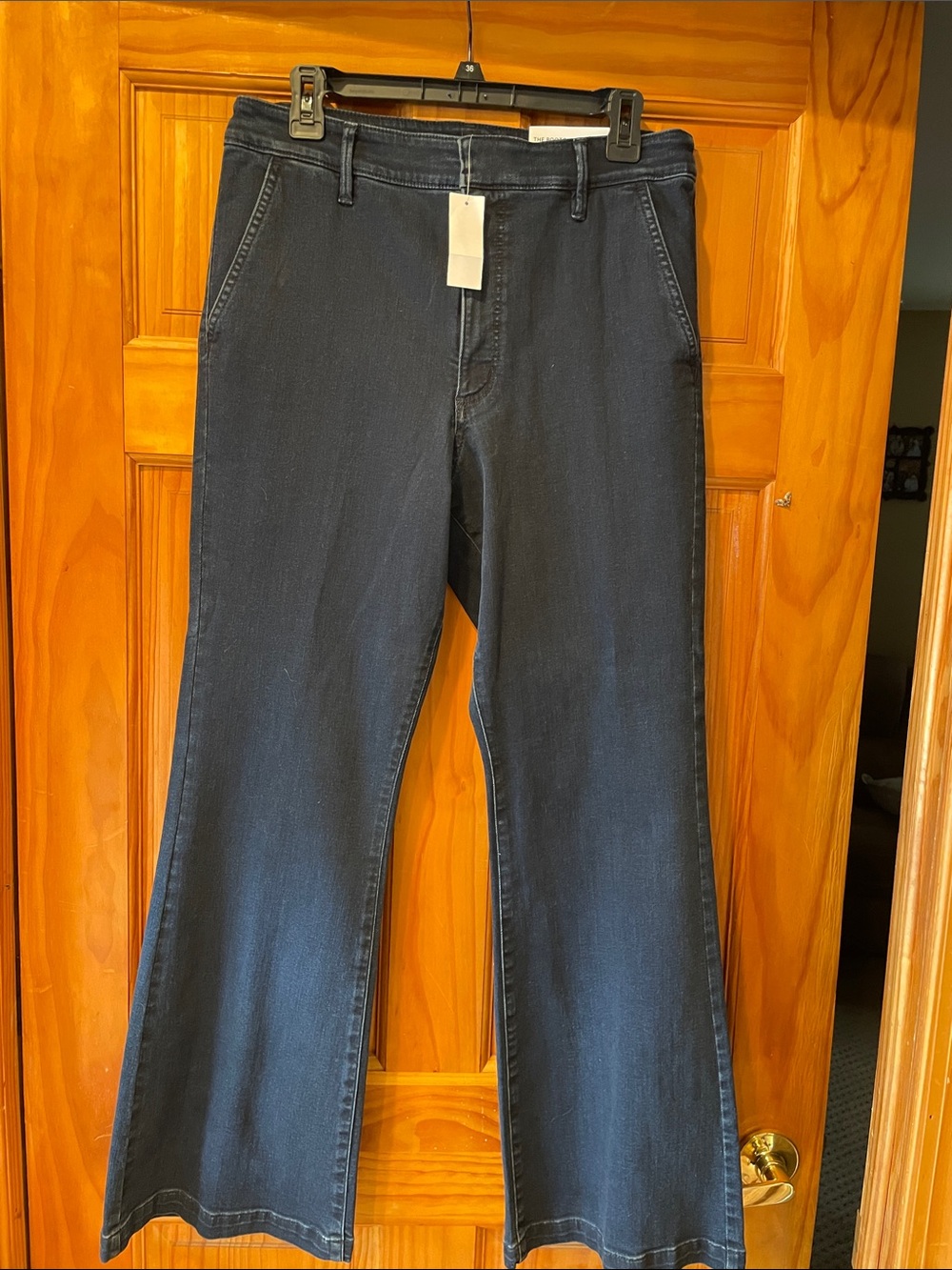 Womens Loft Dark Blue Bootcut Jeans